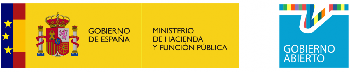 Logotipo del Ministerio de Hacienda y Función Pública