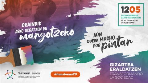 Imagen promocional del Día del Tercer Sector Social de Euskadi