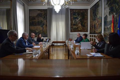 Image del encuentro entre la Plataforma del Tercer Sector y la ministra Isabel Rodríguez