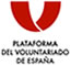 Volunteer Platform of Spain logo.