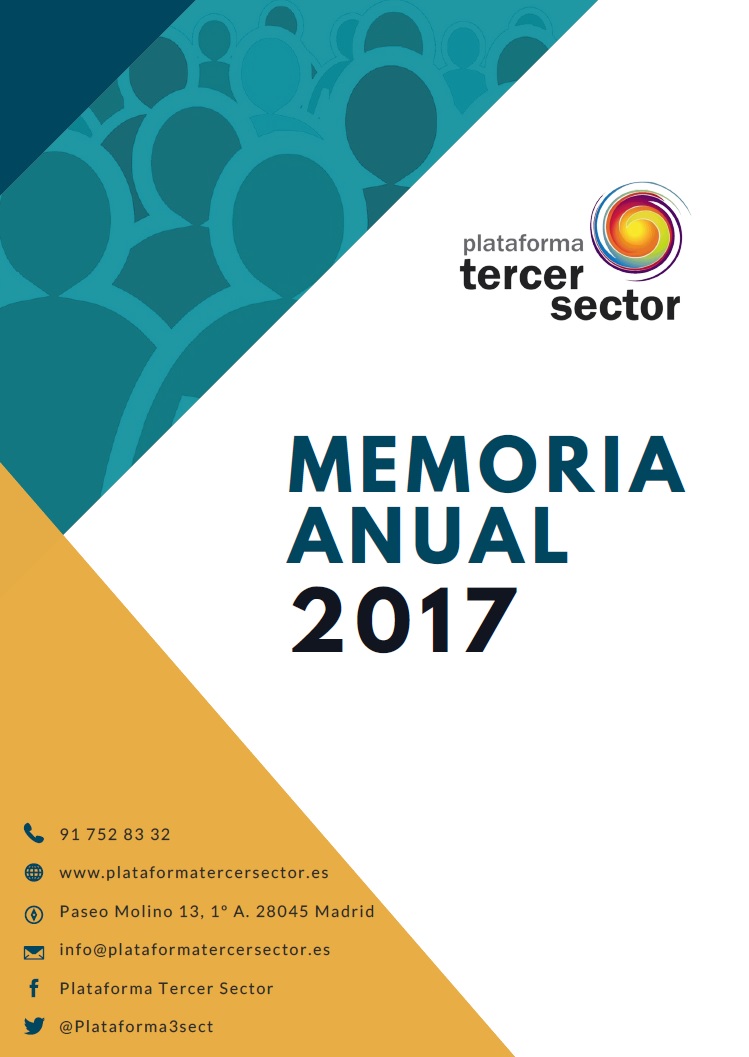 Memoria anual 2017 | Plataforma tercer sector