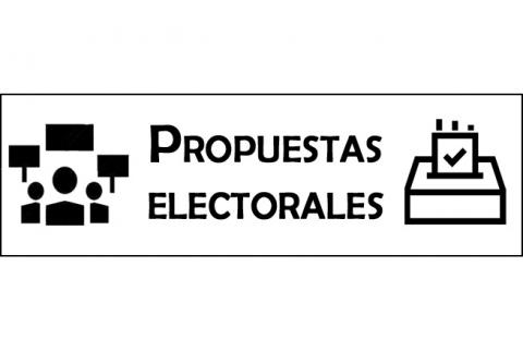 creatividad sobre propuestas electorales