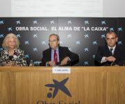 Organizadores de la Jornada: Adela Subirana (Presidenta de Fundación Grup Set); Jaume Lanaspa (Director Obra Social La Caixa) y Luciano Poyato (Presidente Plataforma Tercer Sector).
